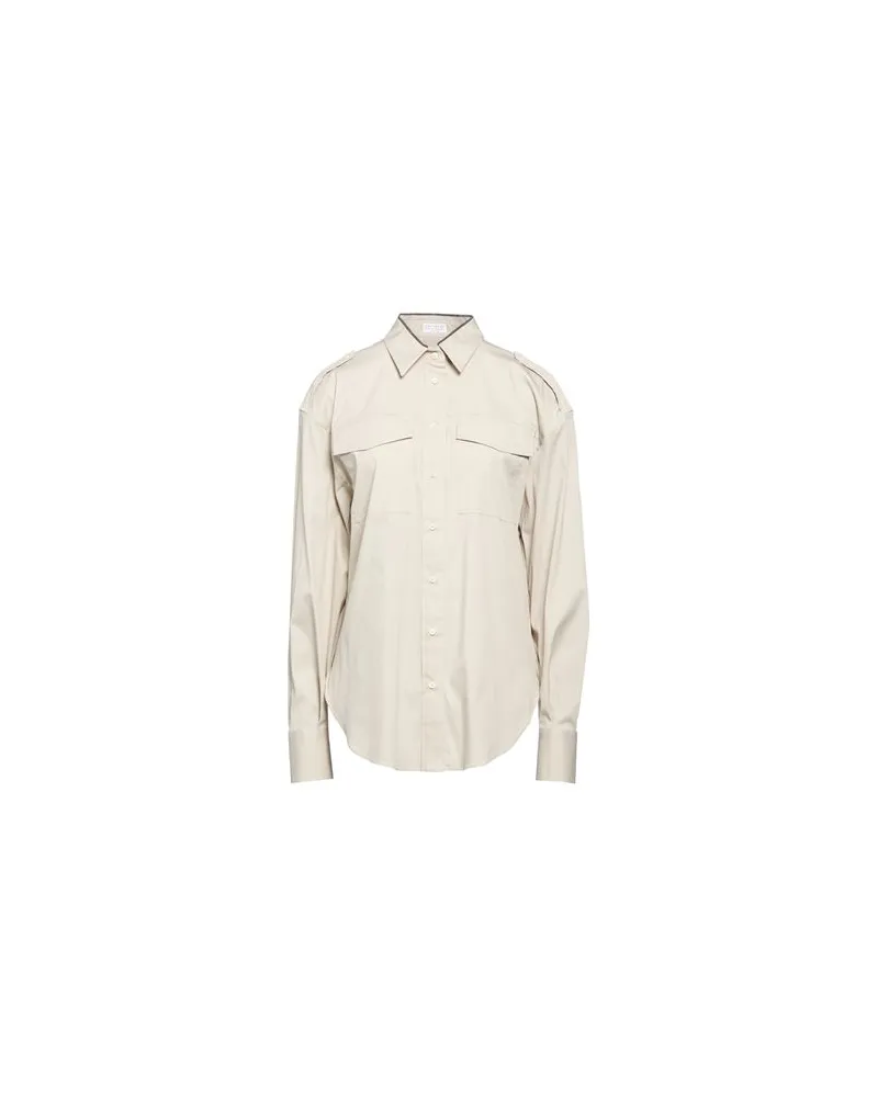 Brunello Cucinelli TOPS - Hemdenauf YOOX.COM Beige