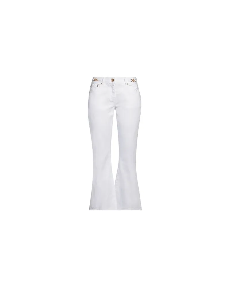 Versace HOSEN & RÖCKE - Jeanshosenauf YOOX.COM Weiß