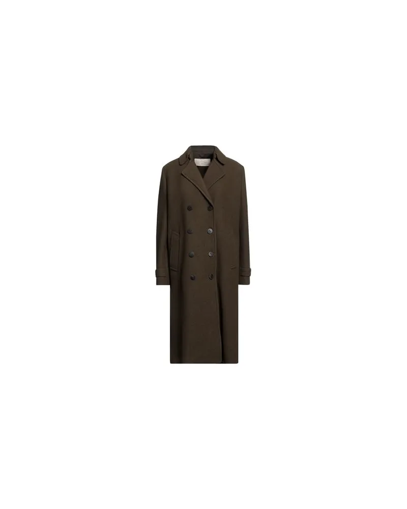 CIRCOLO 1901 JACKEN & MÄNTEL - Mäntelauf YOOX.COM Militärgrün