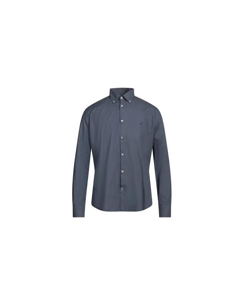 Brooksfield TOPS - Hemdenauf YOOX.COM Taubenblau