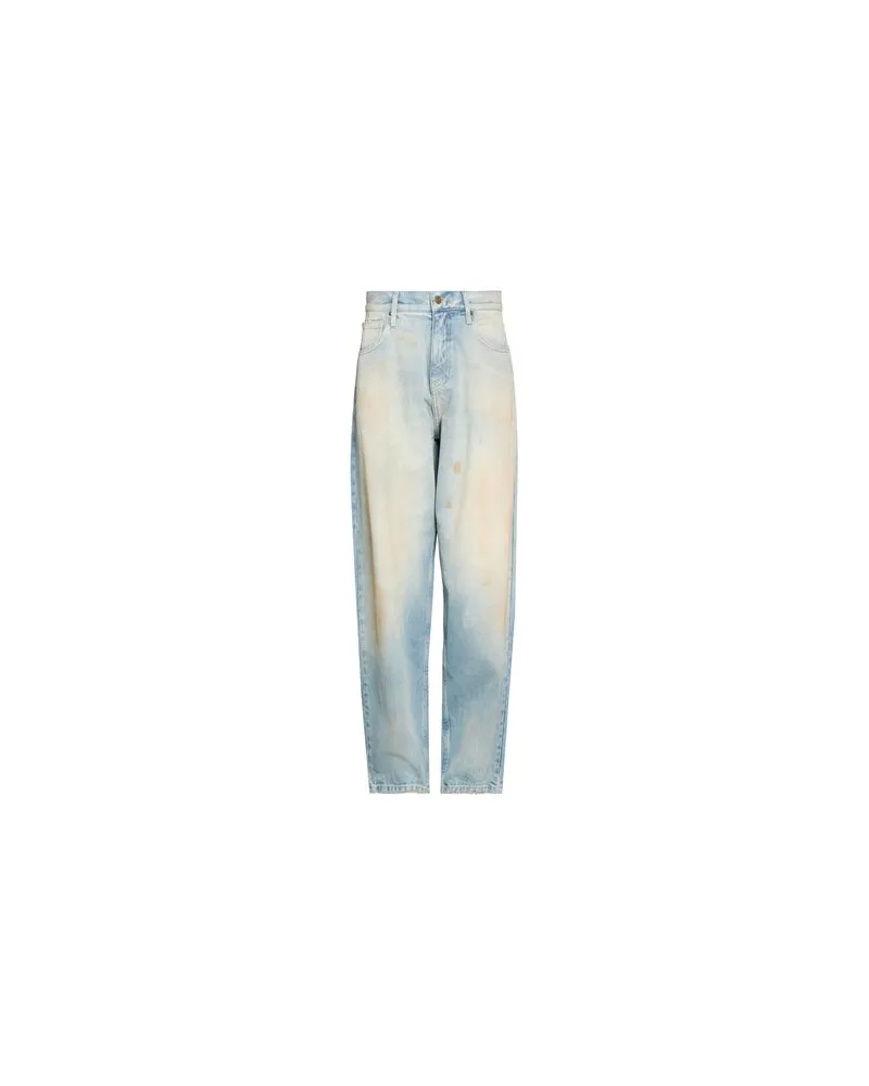 Guess HOSEN & RÖCKE - Jeanshosenauf YOOX.COM Blau