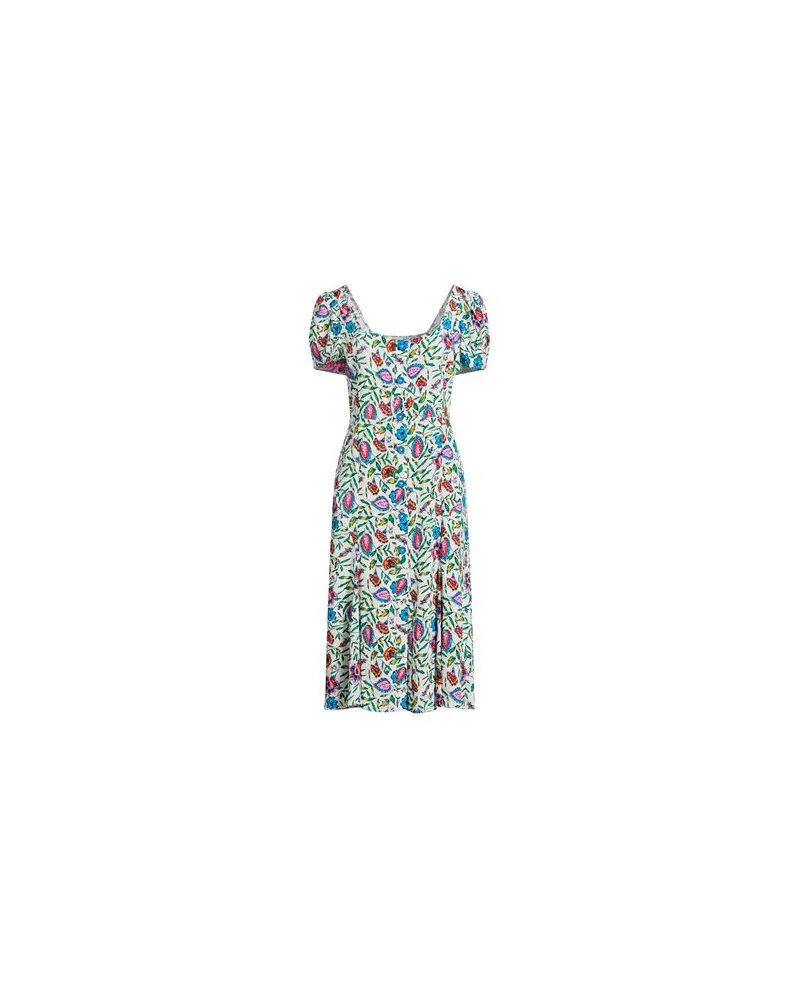 Diane von Furstenberg KLEIDER - Midi-Kleiderauf YOOX.COM Weiß