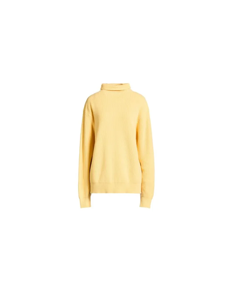 Jil Sander STRICKWAREN - Rollkragenpulloverauf YOOX.COM Pastellgelb