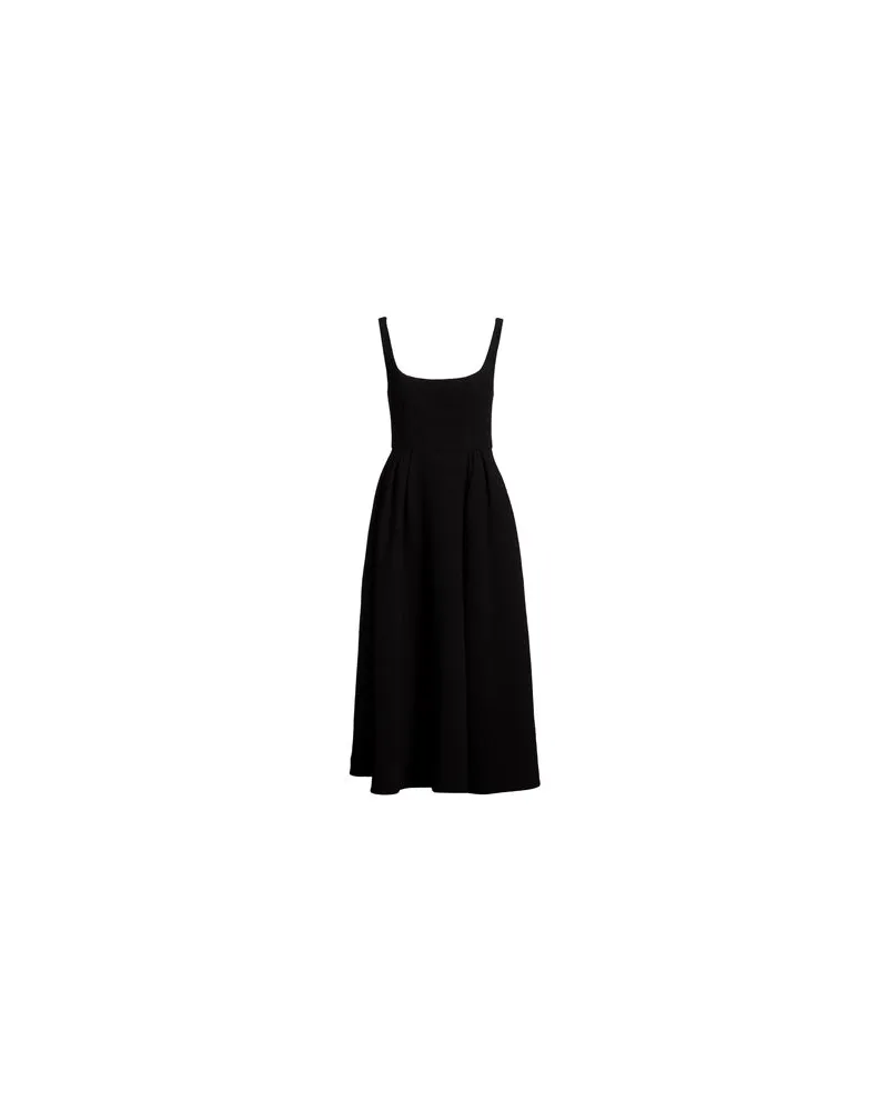 Alessandra Rich KLEIDER - Midi-Kleiderauf YOOX.COM Schwarz