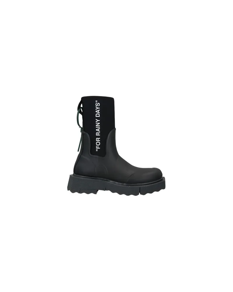 OFF-WHITE SCHUHE - Stiefelettenauf YOOX.COM Schwarz