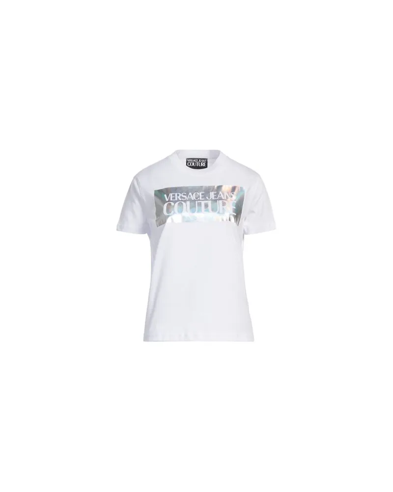 Versace Jeans TOPS - T-shirtsauf YOOX.COM Weiß