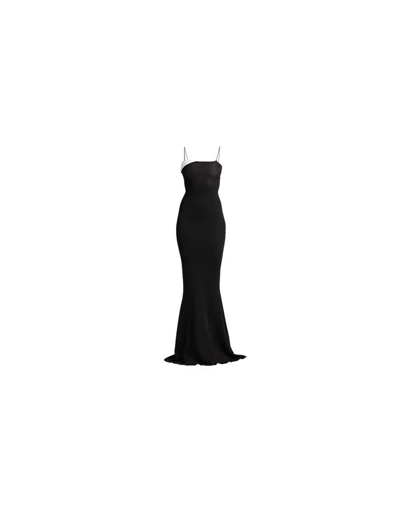 Jacquemus KLEIDER - Maxi-Kleiderauf YOOX.COM Schwarz