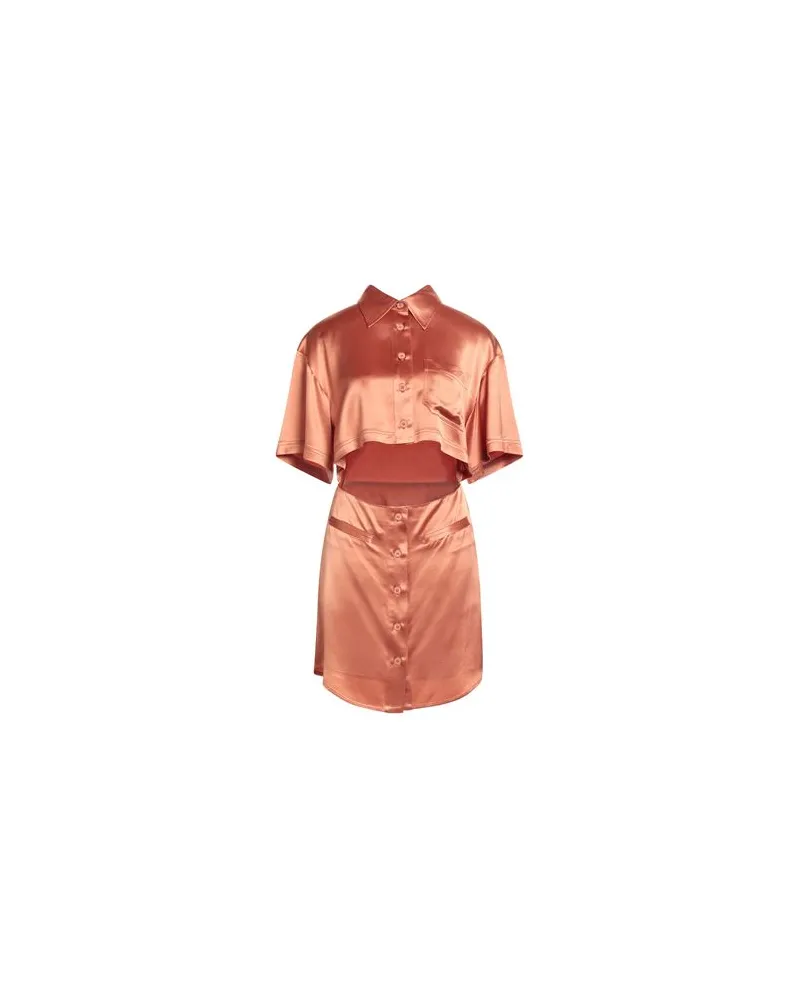 Isabelle Blanche KLEIDER - Mini-Kleiderauf YOOX.COM Rostrot