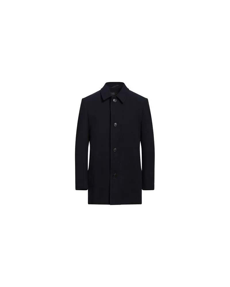 Corneliani JACKEN & MÄNTEL - Mäntelauf YOOX.COM Marineblau