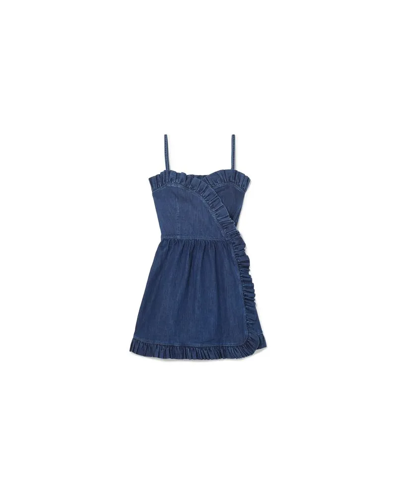 Stella McCartney KLEIDER - Mini-Kleiderauf YOOX.COM Blau