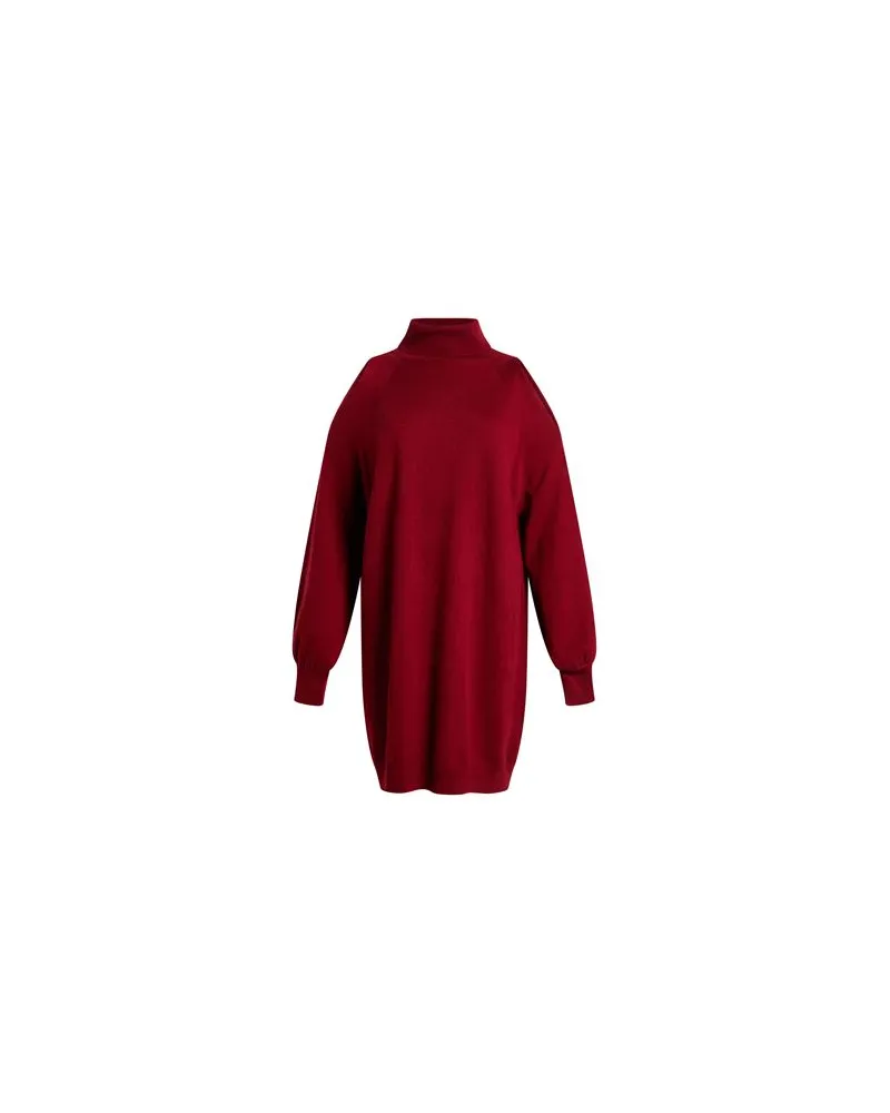 Icona By Kaos KLEIDER - Mini-Kleiderauf YOOX.COM Ziegelrot
