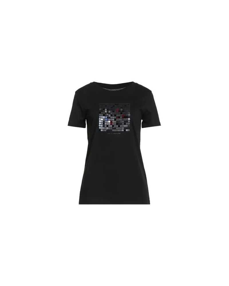 Armani Exchange TOPS - T-shirtsauf YOOX.COM Schwarz