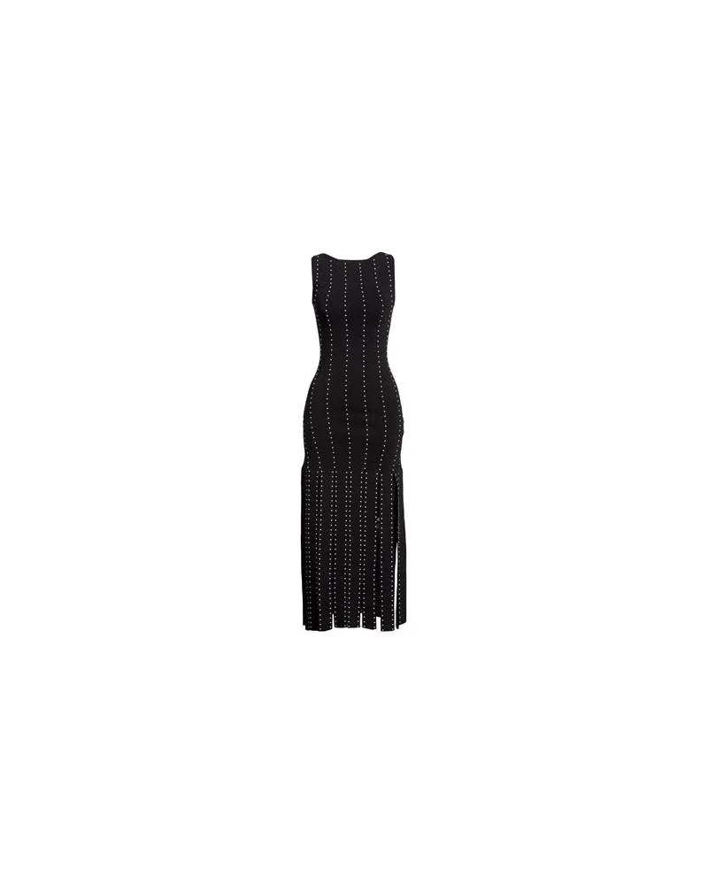 Sandro KLEIDER - Maxi-Kleiderauf YOOX.COM Schwarz