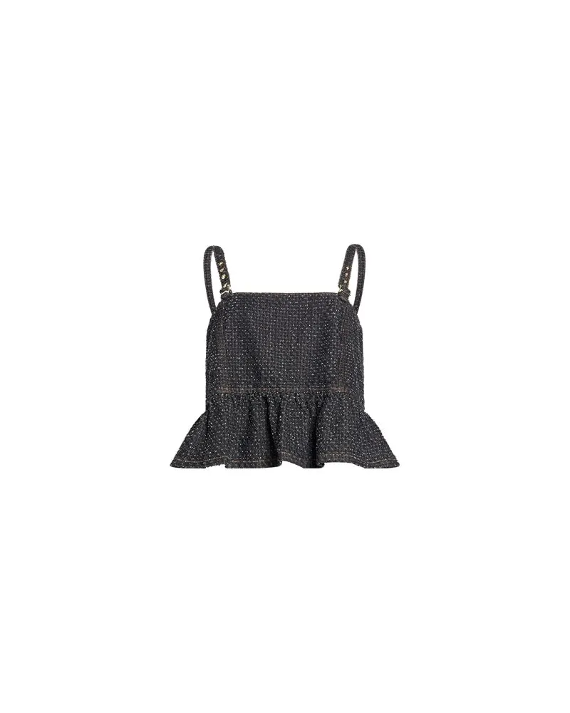 Ganni TOPS - Topsauf YOOX.COM Schwarz