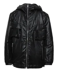 Les Hommes Jacke & Anorak Schwarz