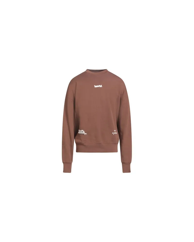 DISCLAIMER TOPS - Sweatshirtsauf YOOX.COM Braun