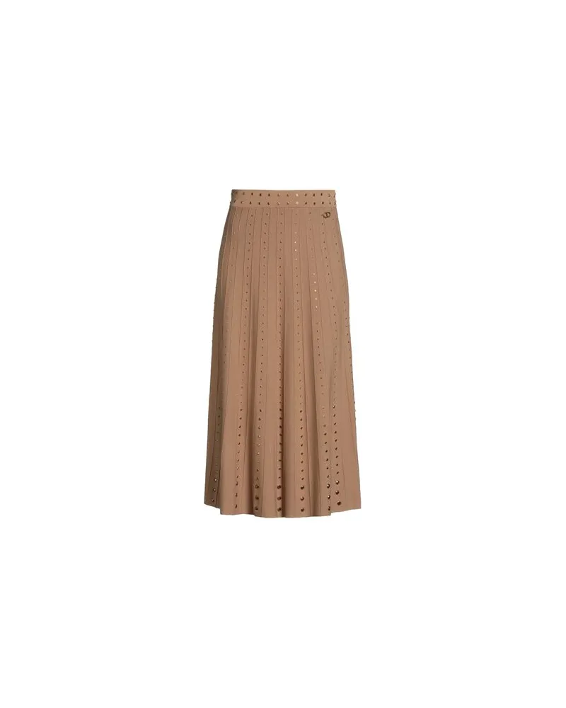Twin-Set HOSEN & RÖCKE - Midi-Röckeauf YOOX.COM Kamel