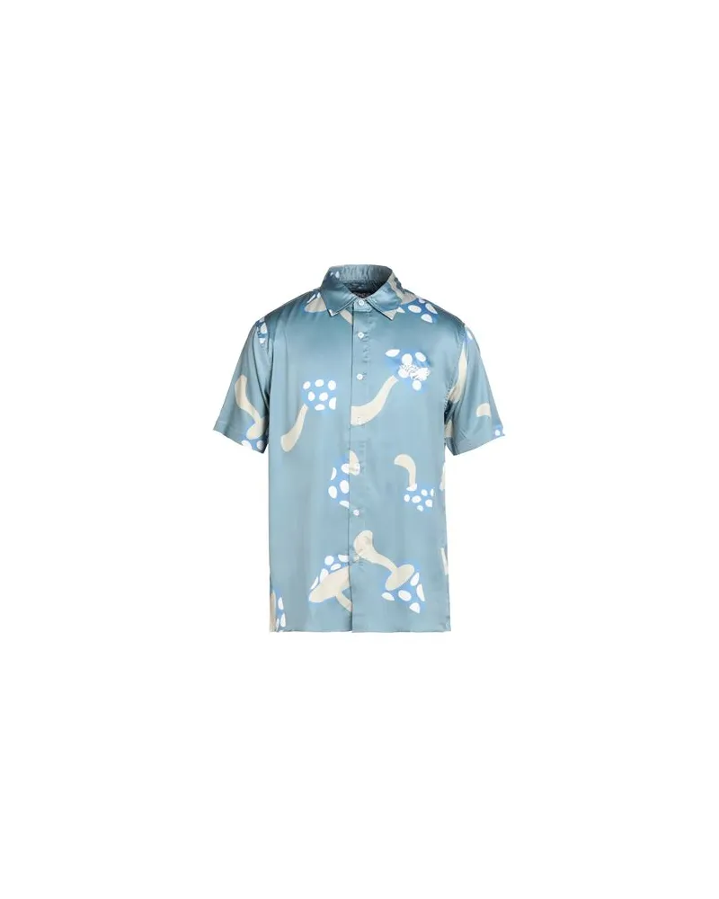 Ripndip Euphoria Button Up   - TOPS - Hemdenauf YOOX.COM Blaugrau
