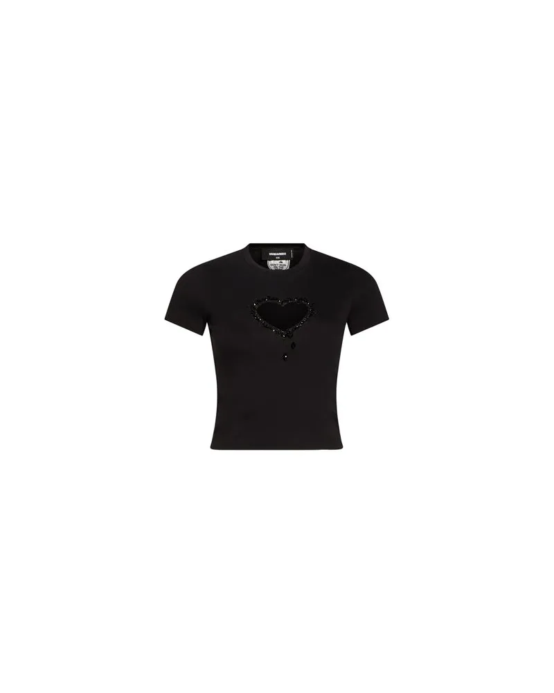 Dsquared2 TOPS - T-shirtsauf YOOX.COM Schwarz