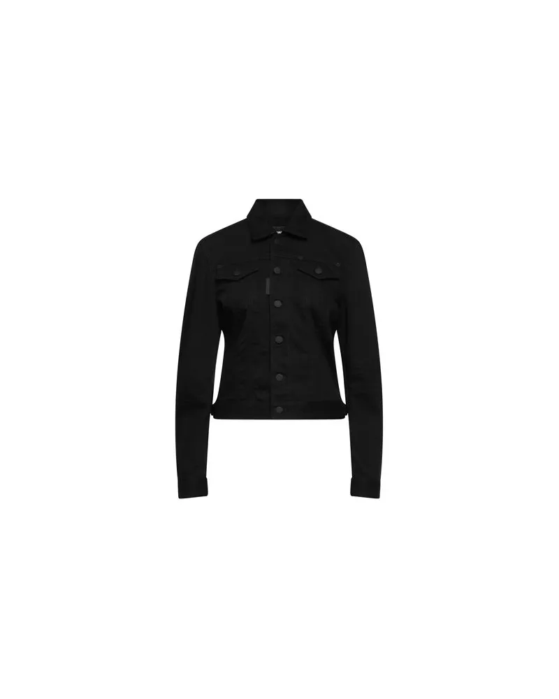 Dsquared2 JACKEN & MÄNTEL - Jeansjacken/Mäntelauf YOOX.COM Schwarz