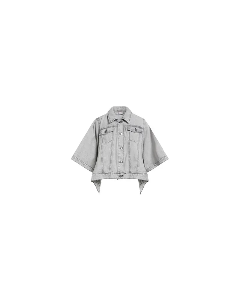 Motel JACKEN & MÄNTEL - Jeansjacken/Mäntelauf YOOX.COM Grau