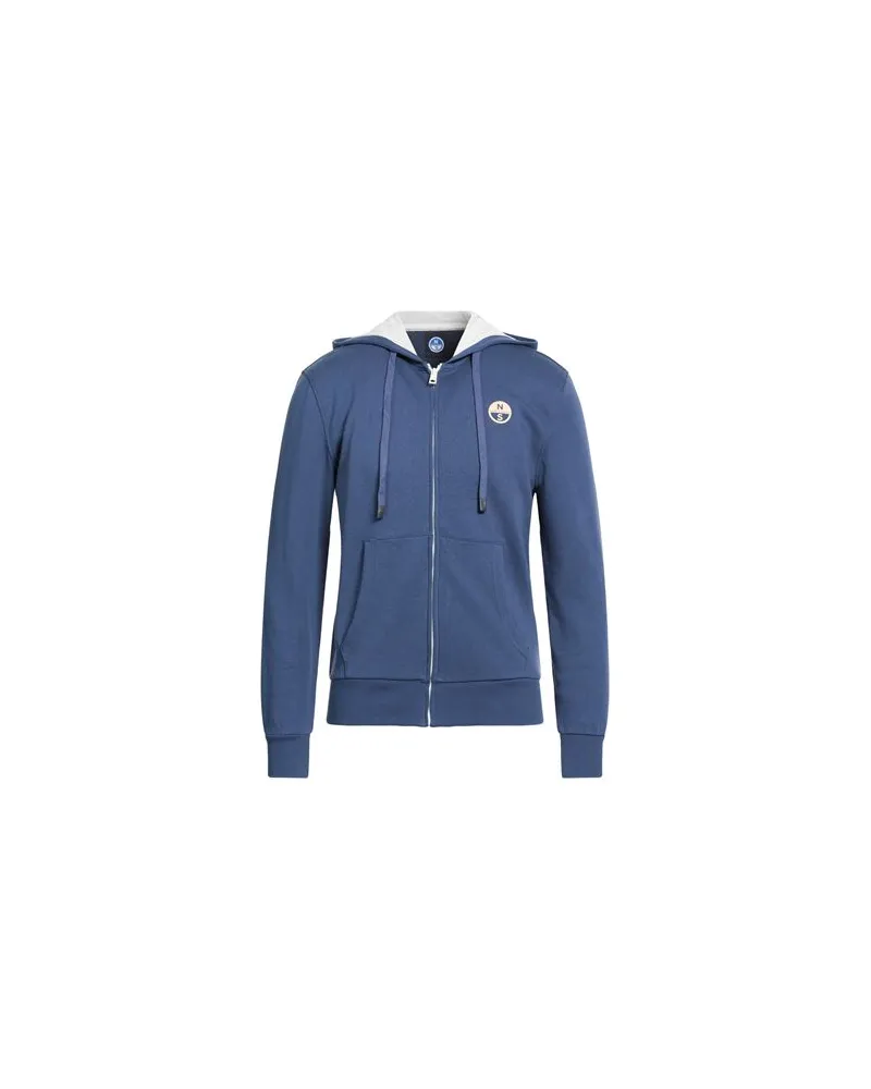 North Sails TOPS - Sweatshirtsauf YOOX.COM Hellblau