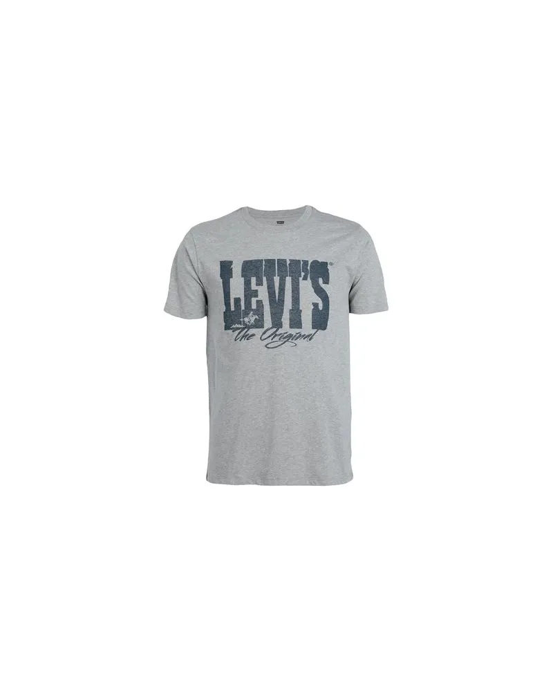 Levi's GRAPHIC CREWNECK TEE   - TOPS - T-shirtsauf YOOX.COM Grau