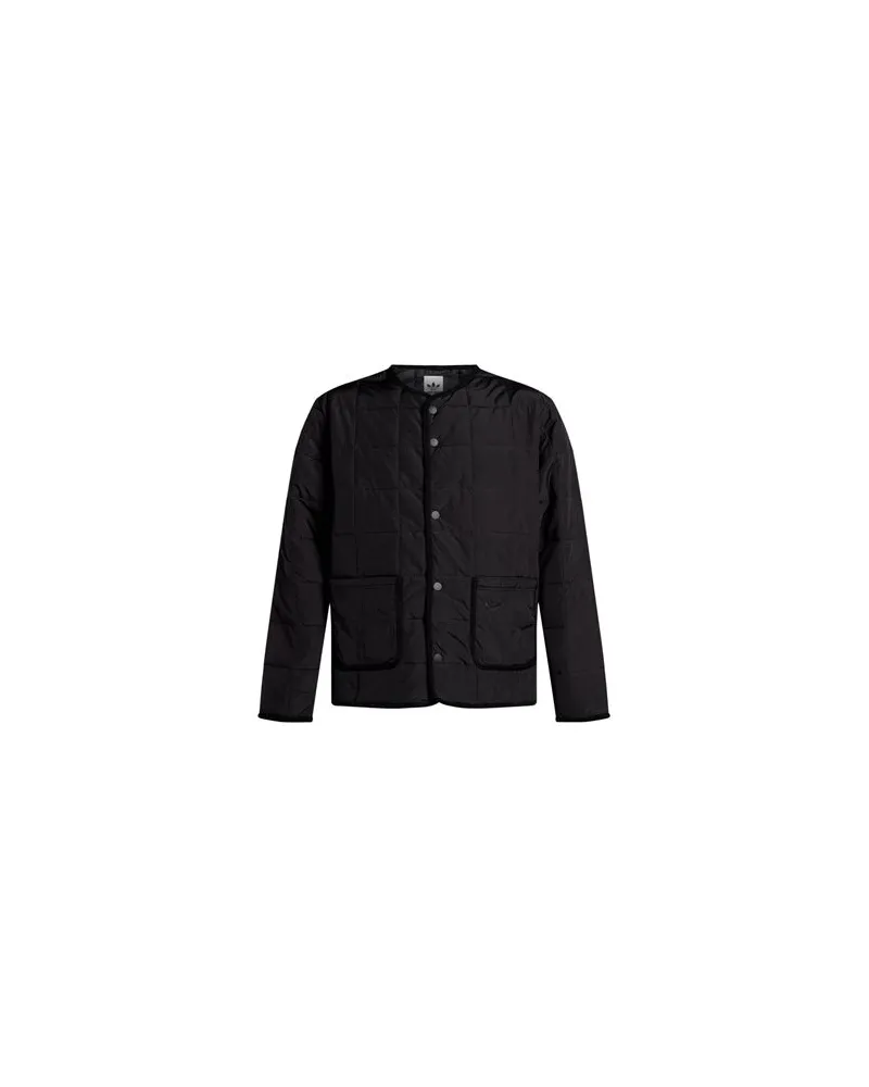adidas QUILTED JACKET - JACKEN & MÄNTEL - Pufferjacken & Daunenjackenauf YOOX.COM Schwarz