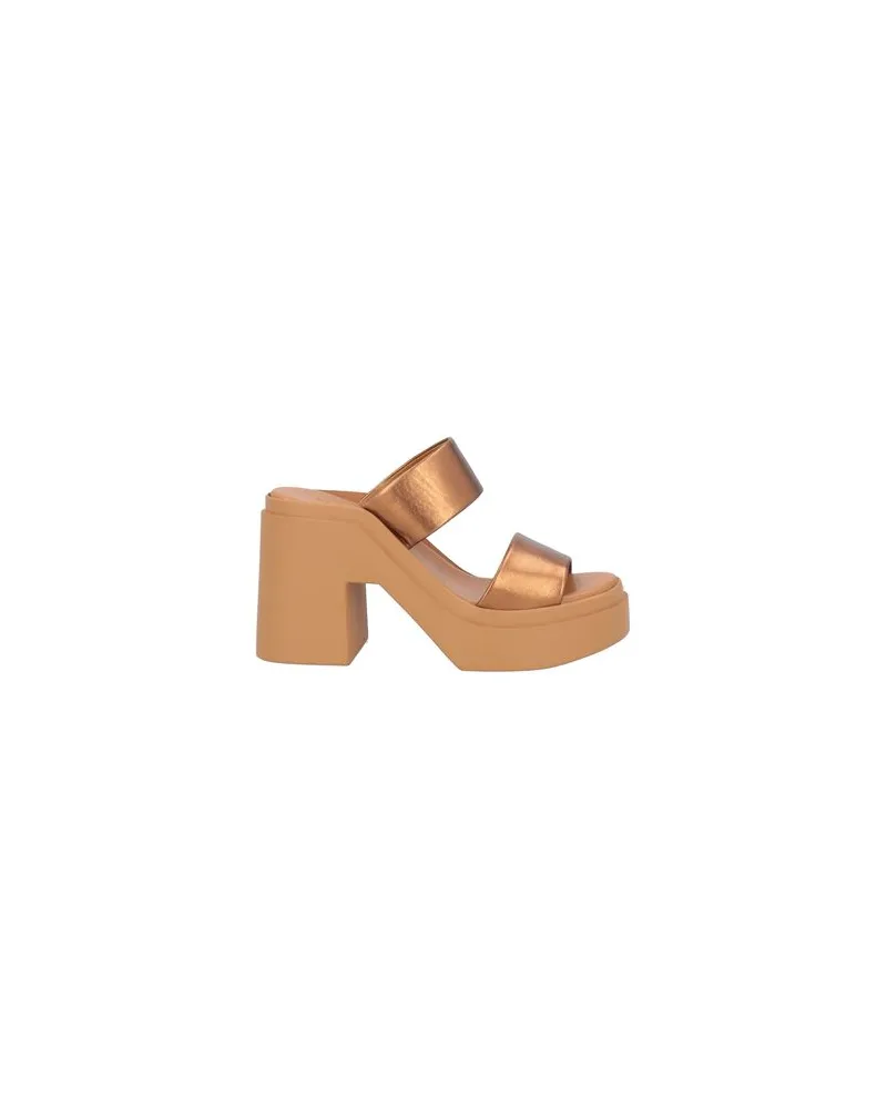 Robert Clergerie SCHUHE - Sandalenauf YOOX.COM Bronze