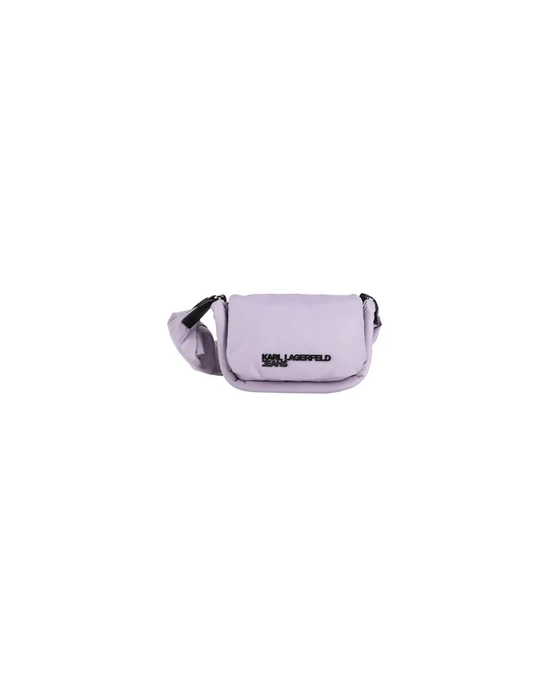 Karl Lagerfeld PADDED NYLON POUCHETTE  - TASCHEN - Umhängetascheauf YOOX.COM Lila