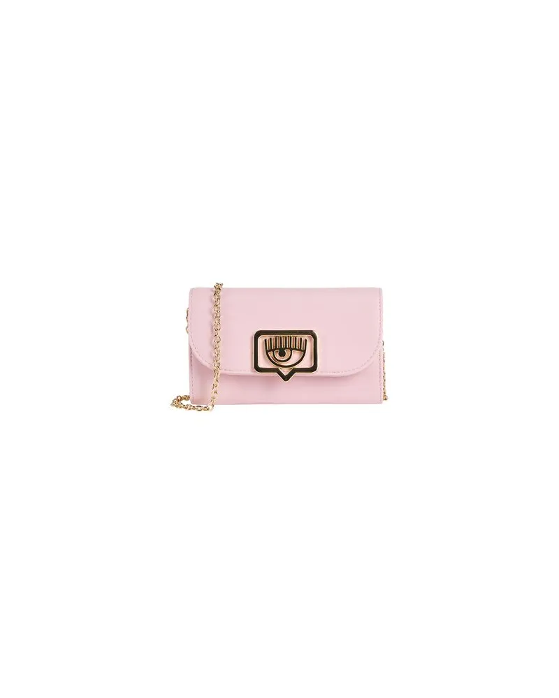 Chiara Ferragni Kleinlederwaren - Portemonnaies mit Tragriemenauf YOOX.COM Rosa
