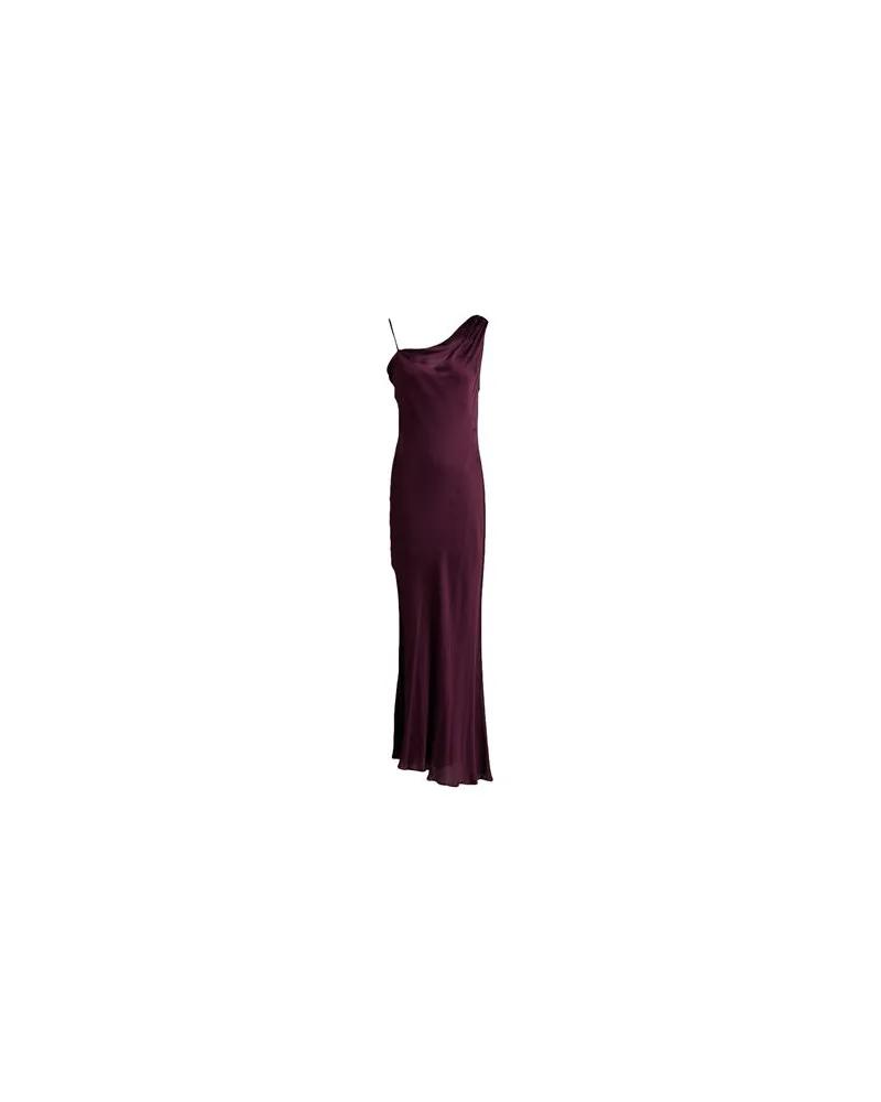 Twin-Set KLEIDER - Maxi-Kleiderauf YOOX.COM Pflaume