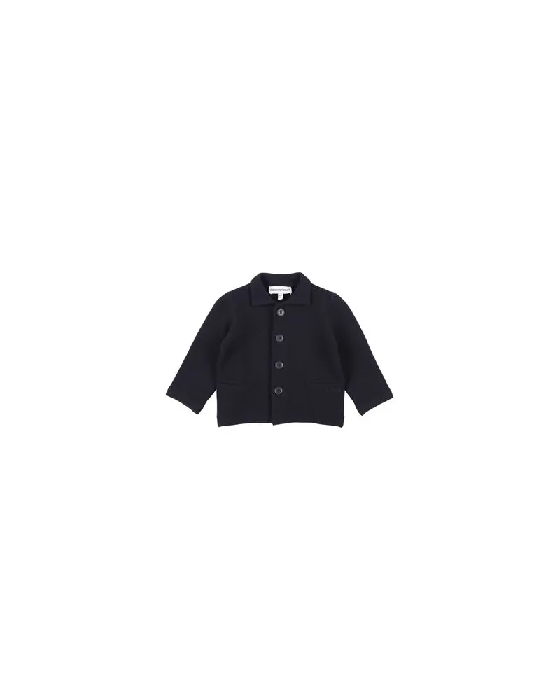 Emporio Armani STRICKWAREN - Strickjackenauf YOOX.COM Nachtblau