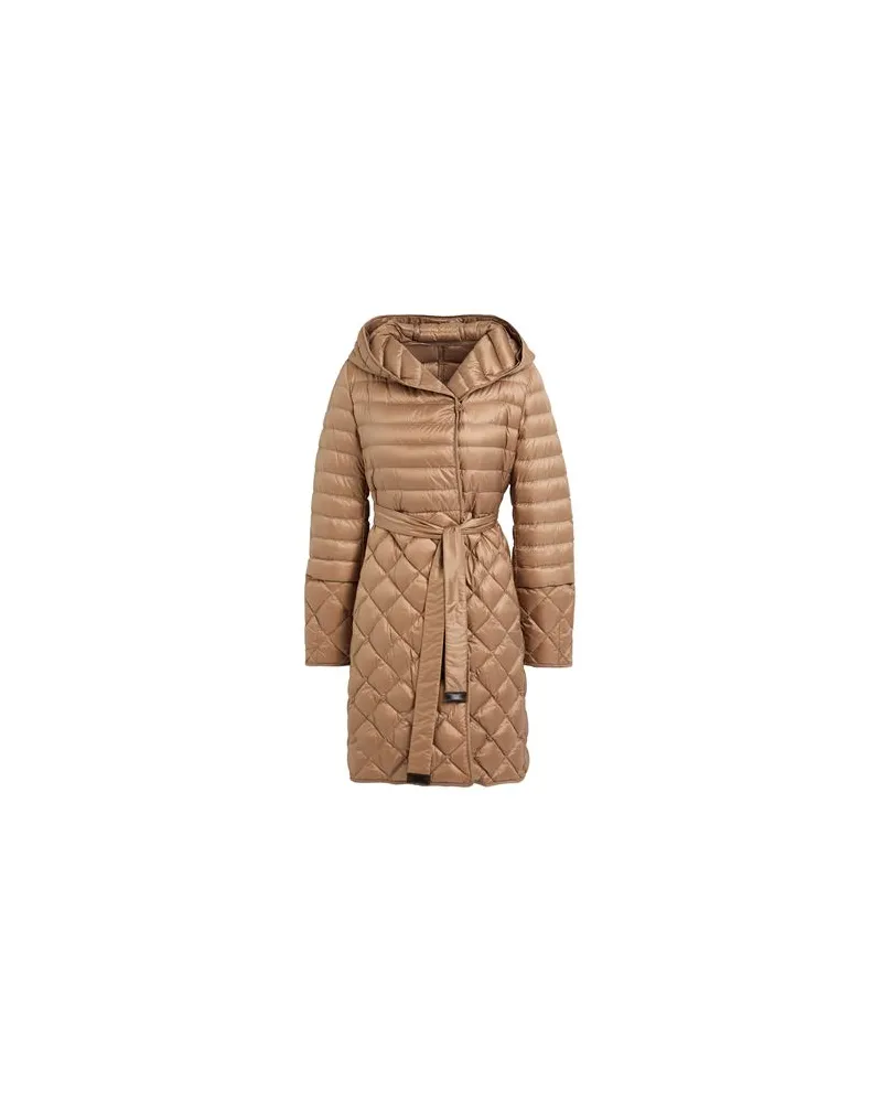Max Mara JACKEN & MÄNTEL - Pufferjacken & Daunenjackenauf YOOX.COM Hellbraun