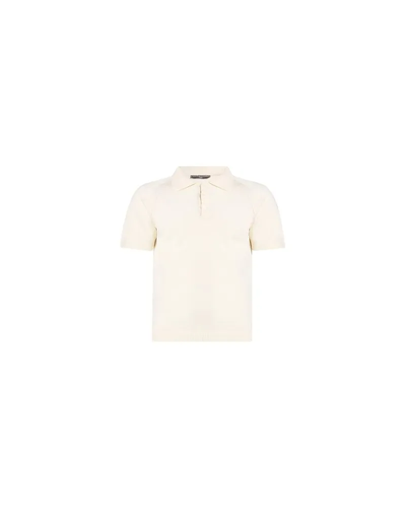 Daniele Fiesoli TOPS - Poloshirtsauf YOOX.COM Cremeweiß