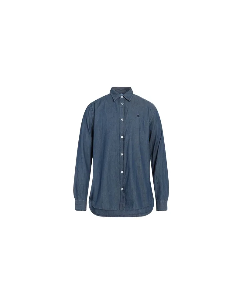 North Sails TOPS - Jeanshemdenauf YOOX.COM Blau