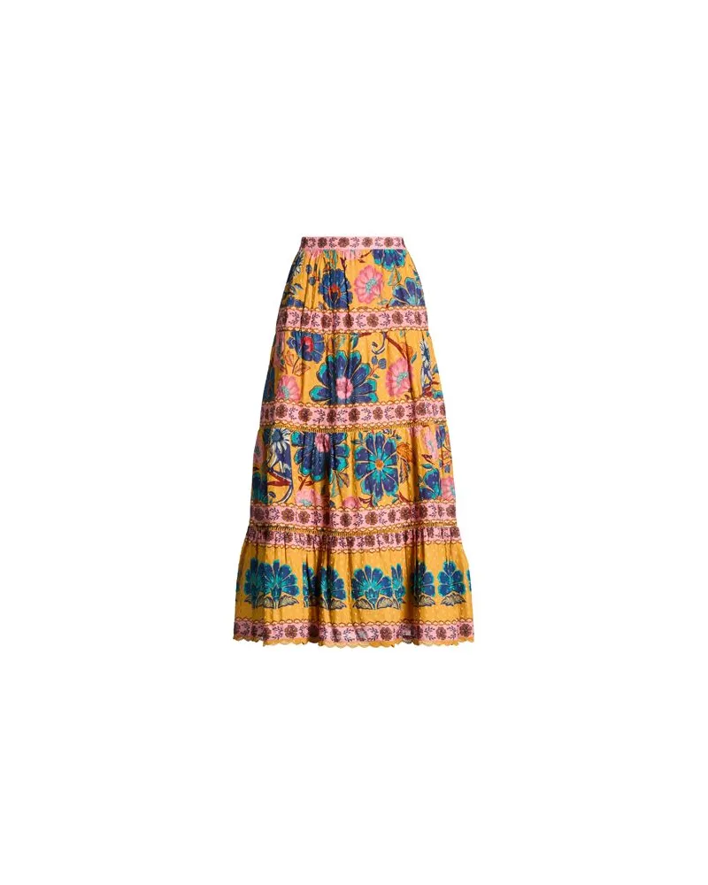 FARM Rio HOSEN & RÖCKE - Midi-Röckeauf YOOX.COM Orange