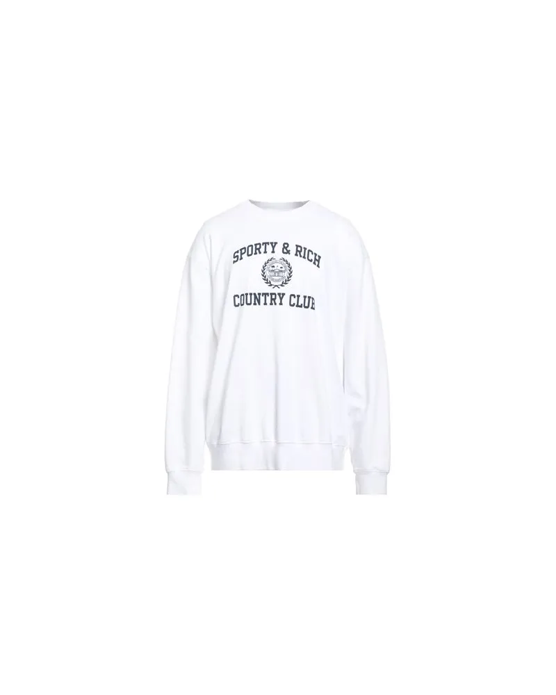 SPORTY & RICH TOPS - Sweatshirtsauf YOOX.COM Weiß