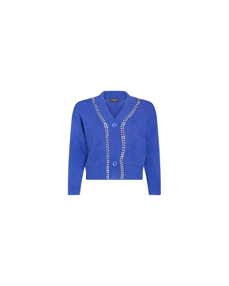 Alviero Martini STRICKWAREN - Strickjackenauf YOOX.COM Blau