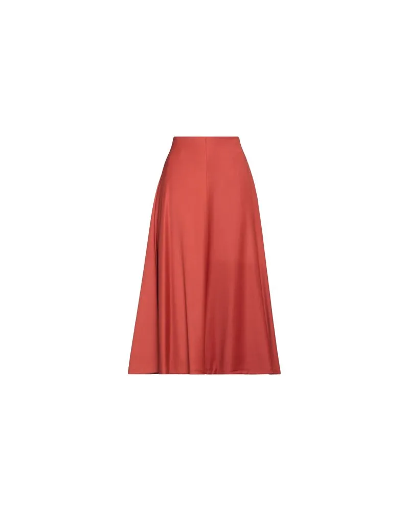 Rochas HOSEN & RÖCKE - Midi-Röckeauf YOOX.COM Rostrot