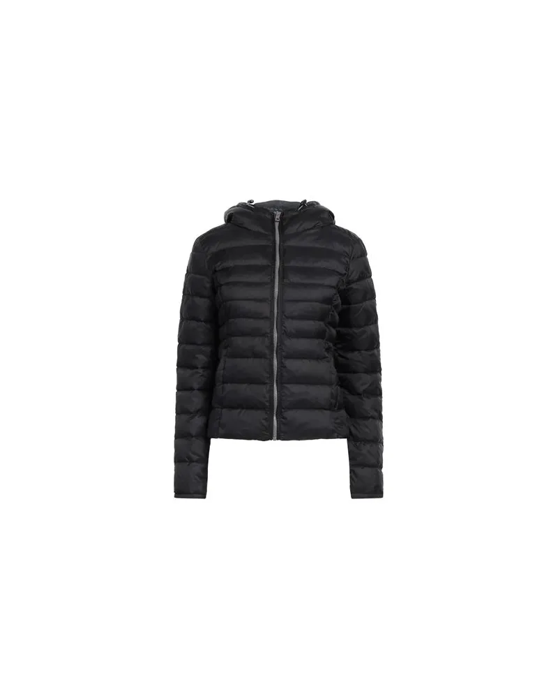 only JACKEN & MÄNTEL - Pufferjacken & Daunenjackenauf YOOX.COM Schwarz