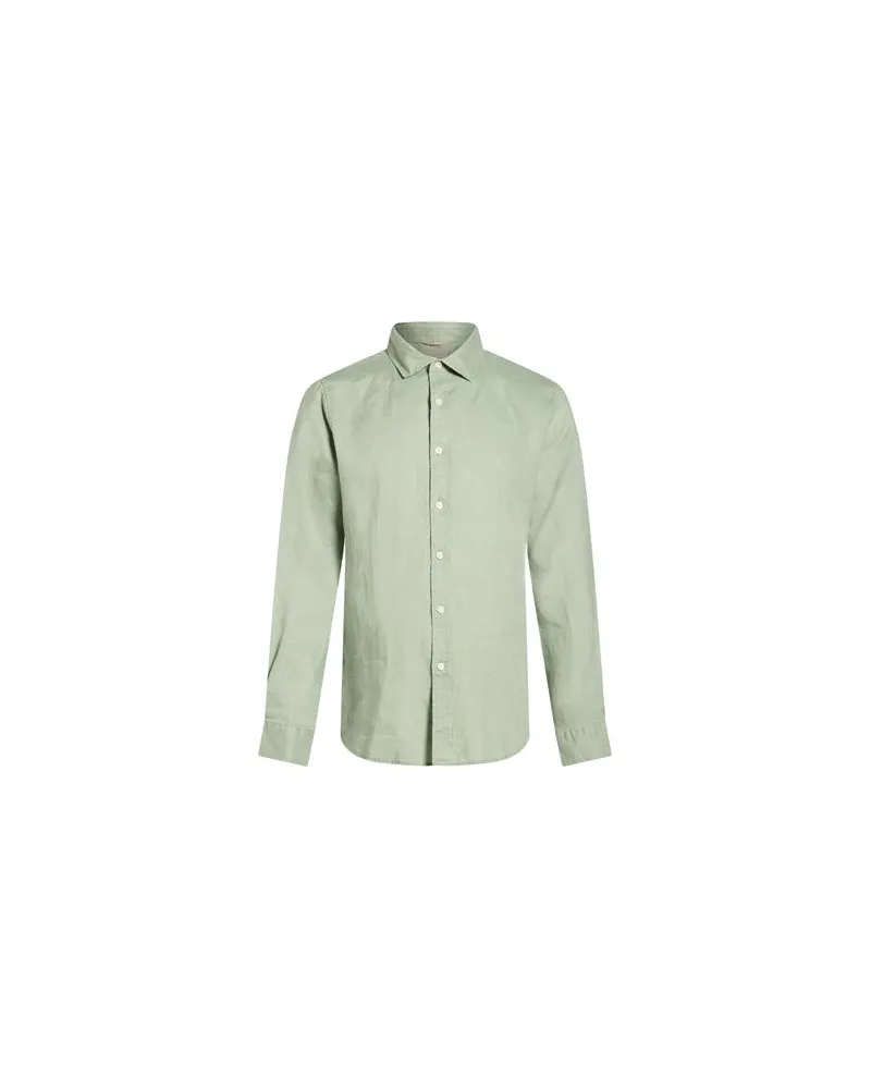 AT.P.CO TOPS - Hemdenauf YOOX.COM Salbeigrün