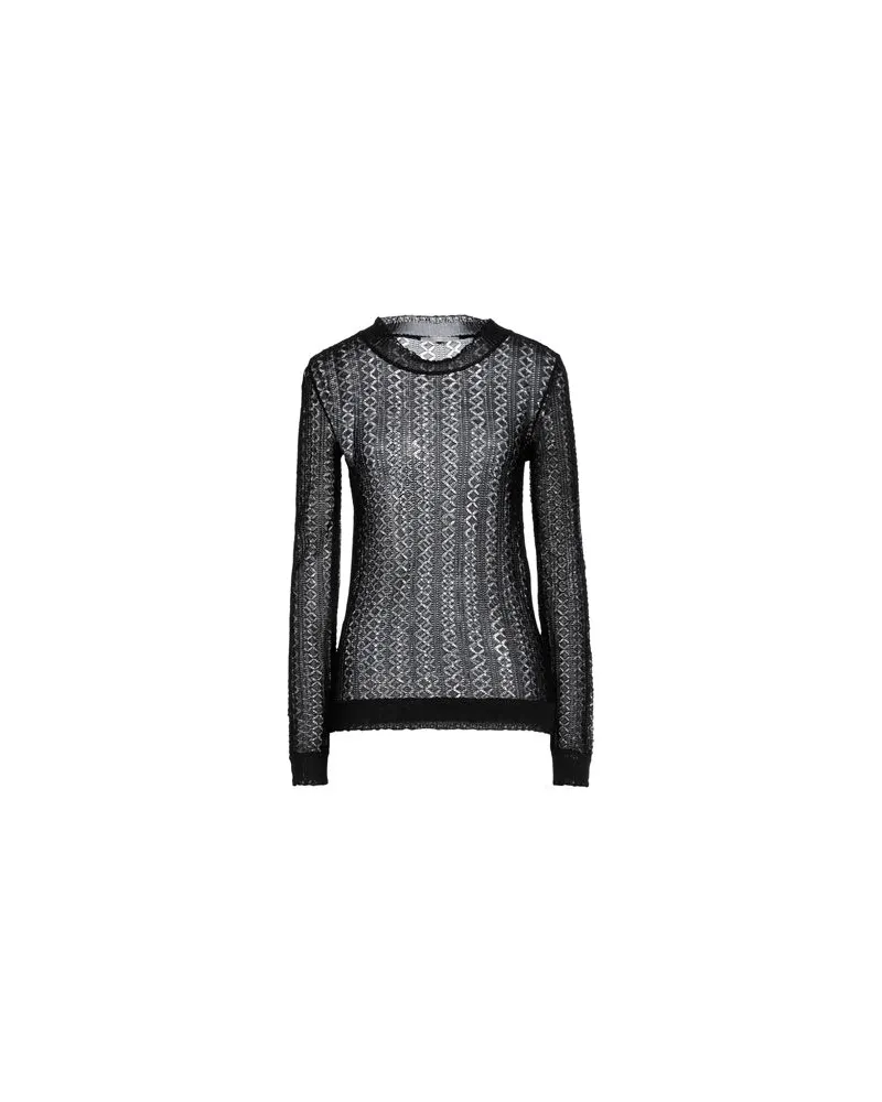 Marco de Vincenzo STRICKWAREN - Pulloverauf YOOX.COM Schwarz