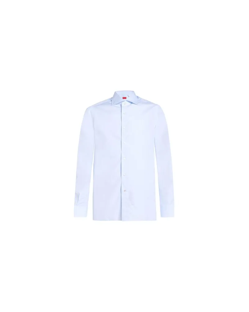 Isaia TOPS - Hemdenauf YOOX.COM Himmelblau