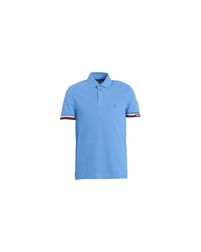 Tommy Hilfiger TOPS - Poloshirtsauf YOOX.COM Azurblau