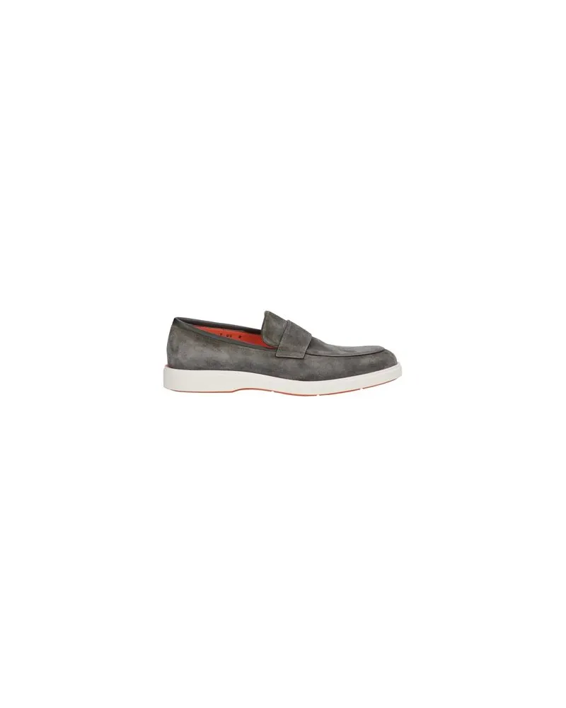 Santoni SCHUHE - Mokassinsauf YOOX.COM Braungrau