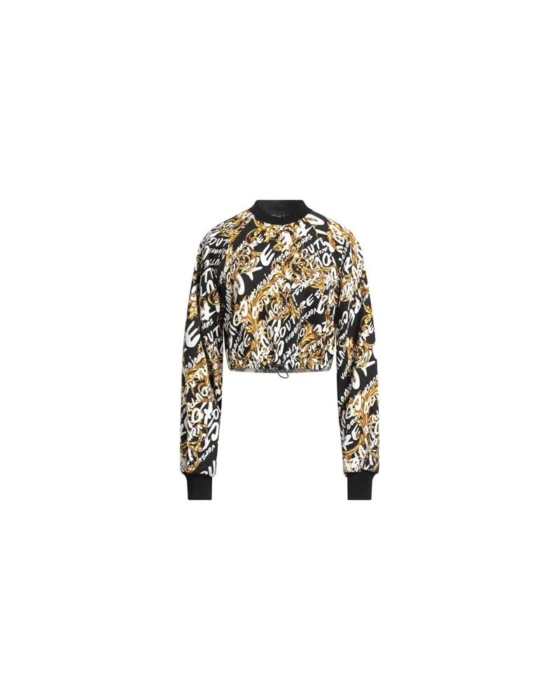 Versace Jeans TOPS - Sweatshirtsauf YOOX.COM Schwarz