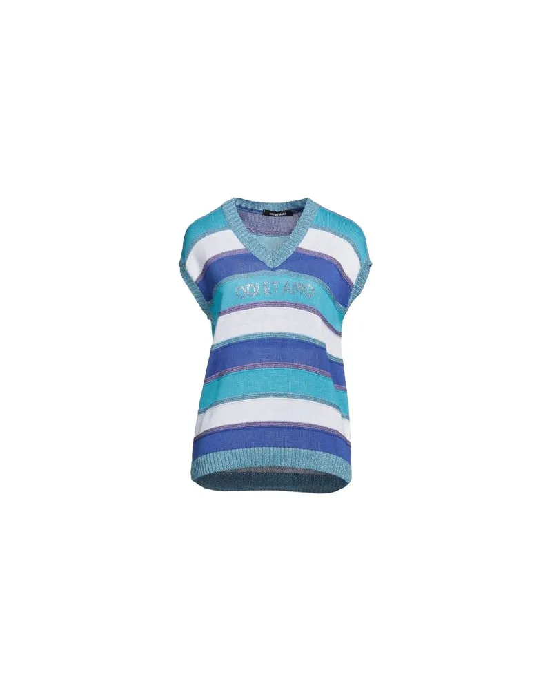 Odi et Amo STRICKWAREN - Pulloverauf YOOX.COM Blau