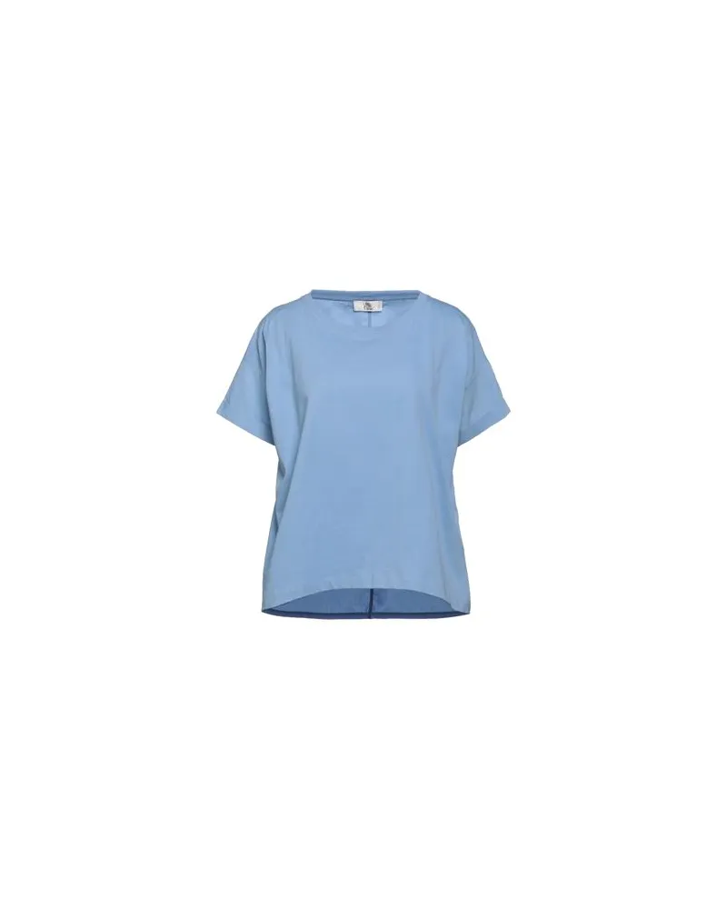 Attic and Barn TOPS - T-shirtsauf YOOX.COM Hellblau