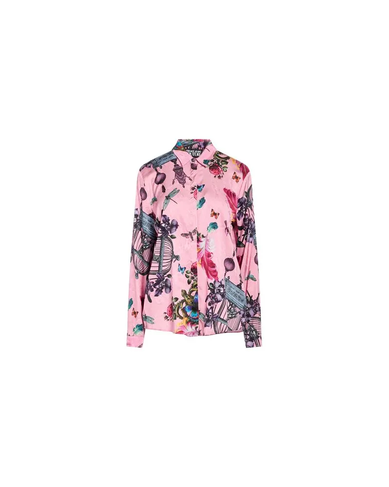 Versace Jeans TOPS - Hemdenauf YOOX.COM Rosa